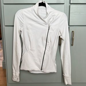 White Lululemon jacket